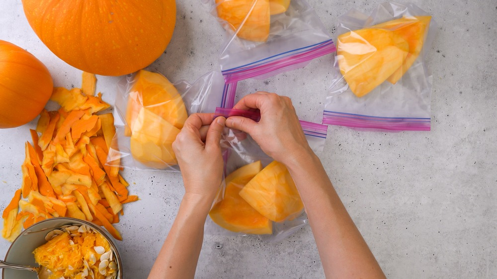 Product storage times in the freezer