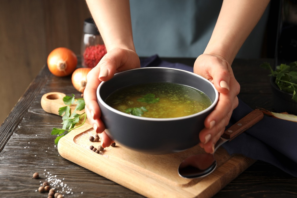 A broth – basis for various dishes 
