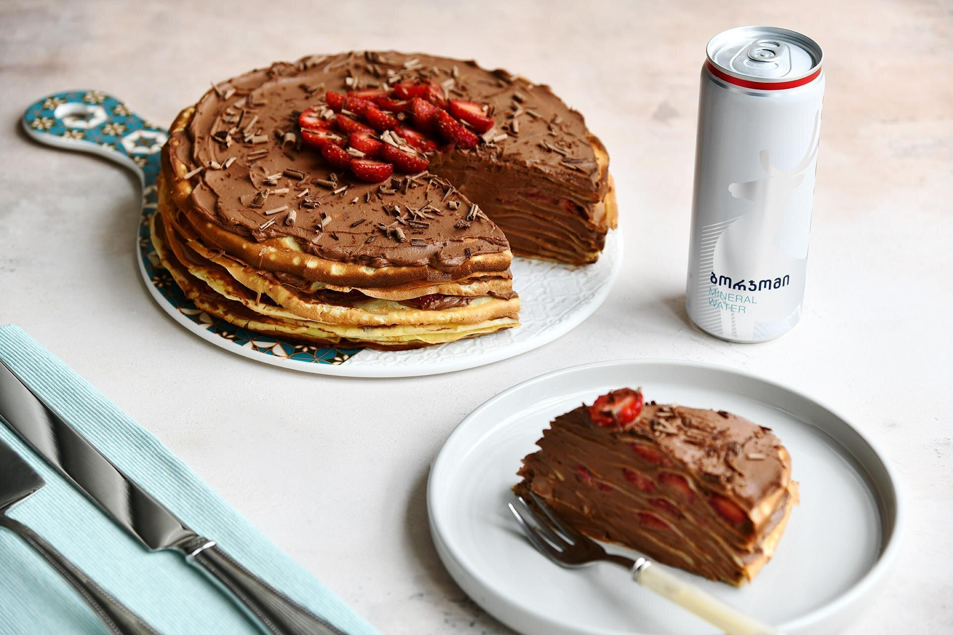 Crêpe cake