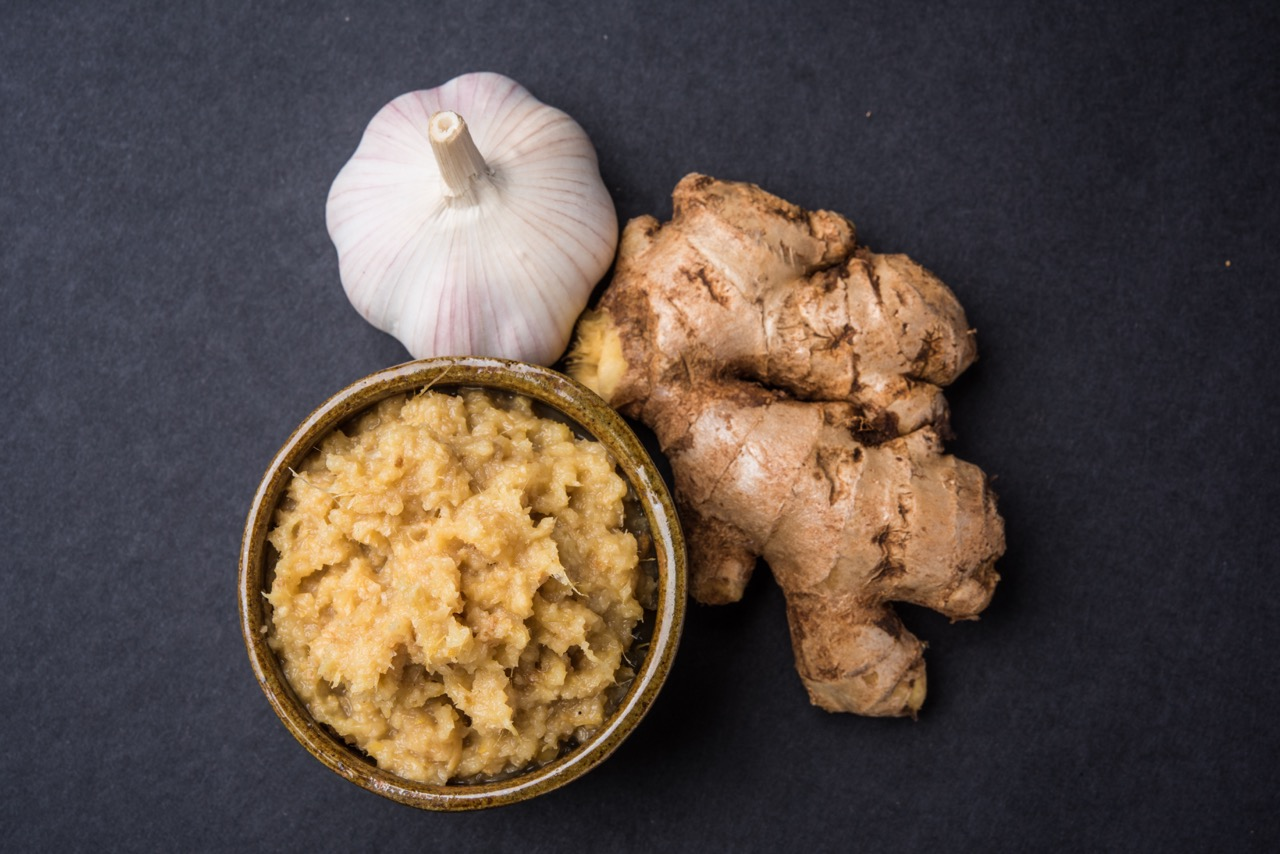 Garlic and ginger paste 