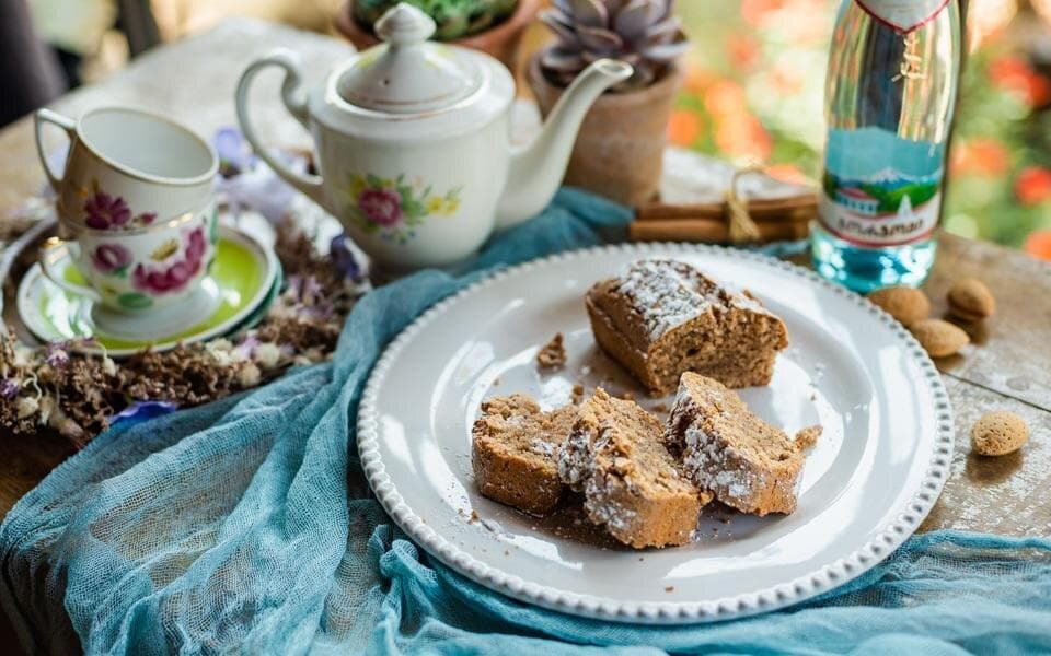 миндальный кекс