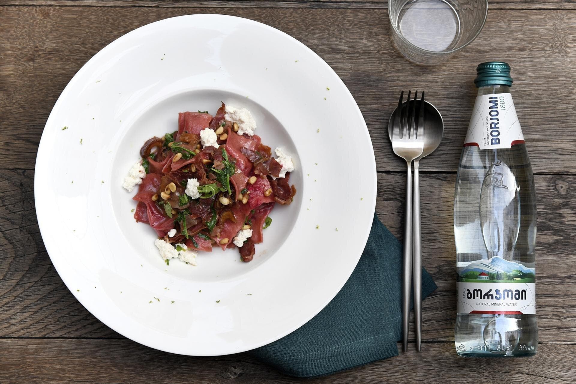 Beet Ravioli