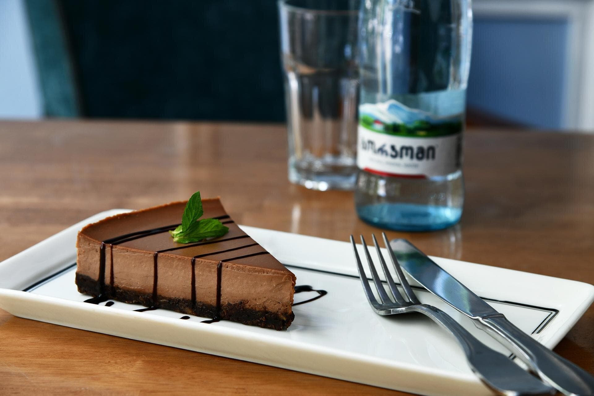 Chocolate cheesecake
