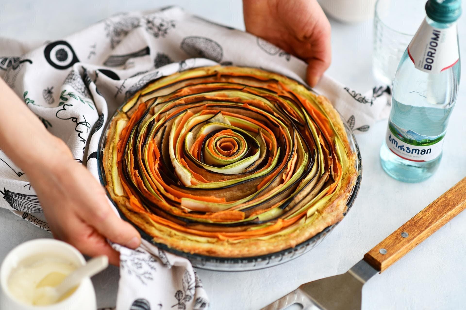 Vegetable tart